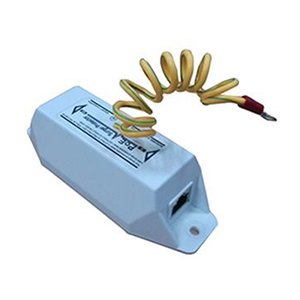 Foto Protector de sobretensiones compatible con sistemas PoE de hasta 57 V 